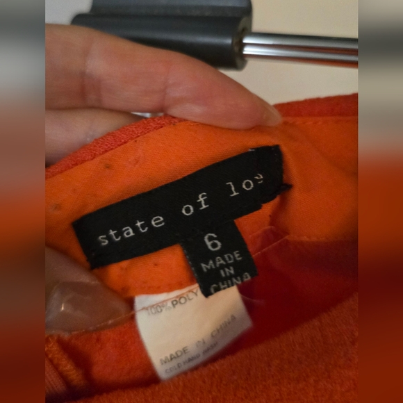 Orange Mini Skort - Picture 2 of 4